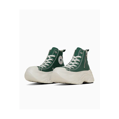 Converse All Star Cityhike Zip High-Top Sneakers Dark green