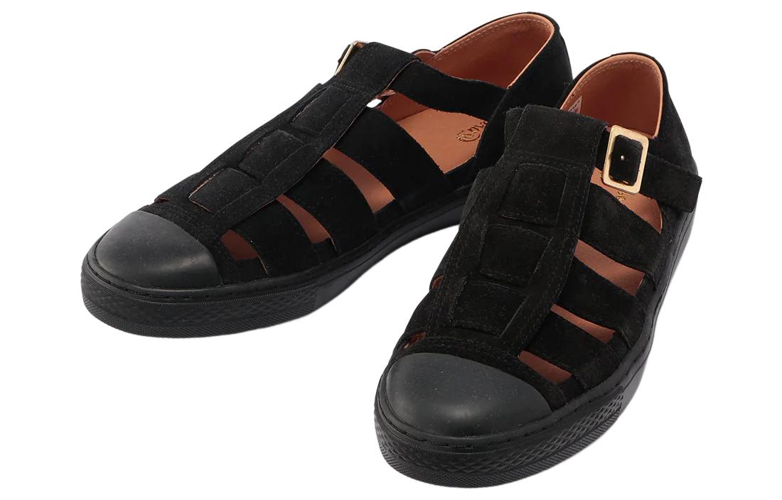 Order 컨버스 올스타 쿠페 구르카 샌들 스웨이드 OX 블랙 38000890