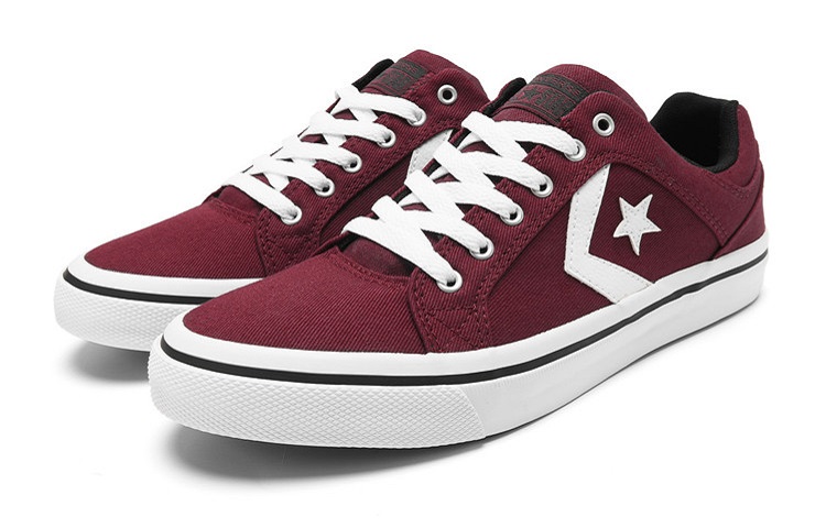 Lookbook Converse All Star El Distrito Lona Vino Intenso Zapatos Deep-Wine 159792C