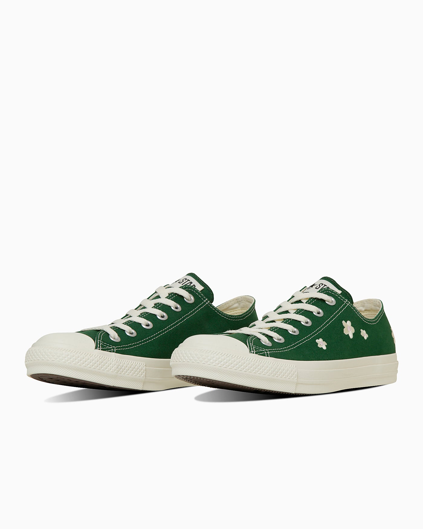 Converse All Star Flower OX Low -  Fashion Sneakers Forest Green 31315040