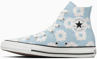 Converse All Star Flower Print Hi-Top Sneakers Light Blue/White 31318122 Converse All Star Flower Print Hi-Top Sneakers Light Blue/White 31318122