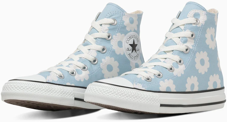 匡威All Star花卉印花高帮运动鞋 浅蓝/白 31318122 Order 匡威All Star花卉印花高帮运动鞋 浅蓝/白 31318122