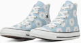 Order 匡威All Star花卉印花高帮运动鞋 浅蓝/白 31318122