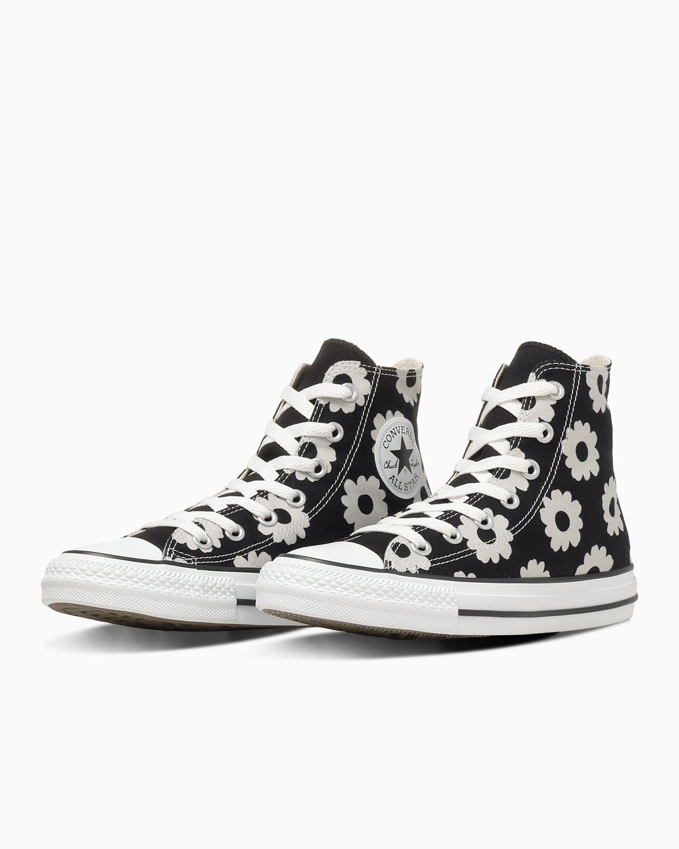 Order Converse All Star 花卉印花高筒 黑色/深灰色 31318120