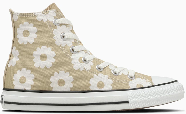 Converse All Star 花朵印花高筒運動鞋 奶油黃/白 31318121 Lookbook Converse All Star 花朵印花高筒運動鞋 奶油黃/白 31318121