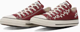 Order Converse All Star Folkstitch Ox Baskets Basses Bourgogne/Blanc 31318542