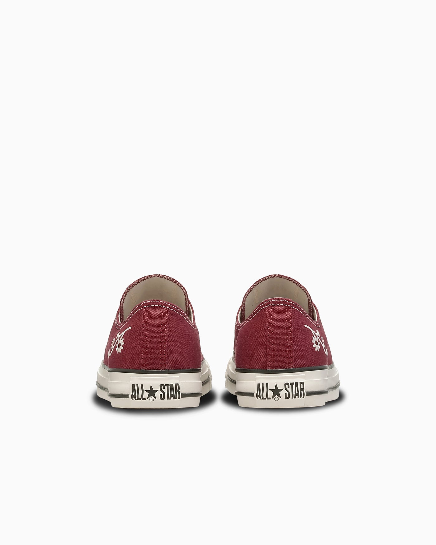 Purchase Converse All Star Folkstitch Ox Baskets Basses Bourgogne/Blanc 31318542