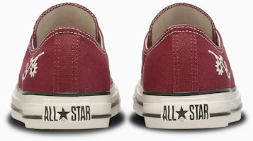 Purchase Converse All Star Folkstitch 低筒帆布鞋 酒紅/白 31318542