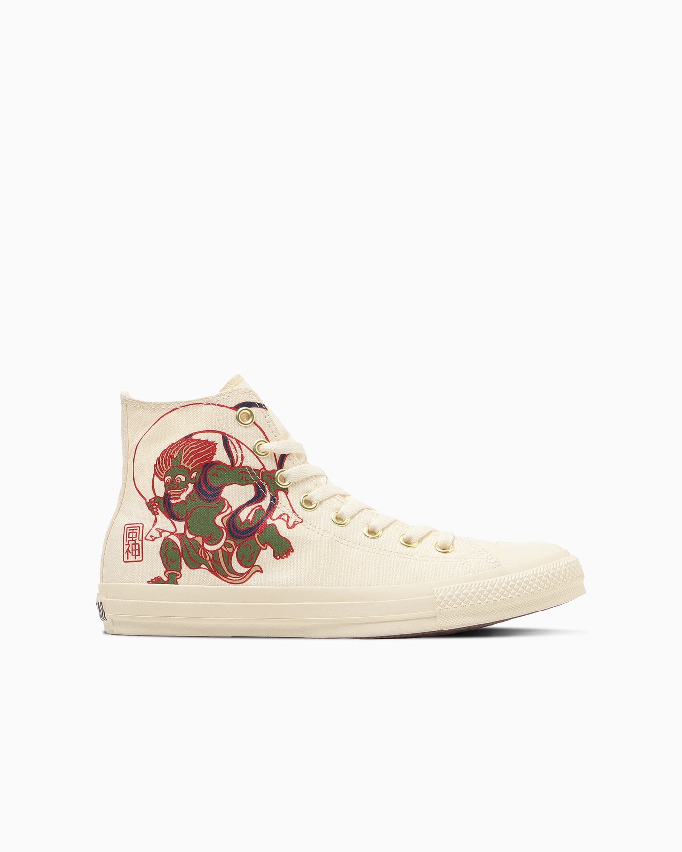 Lookbook Converse All Star Fujin Raijin High Sneakers Off-White 31316661