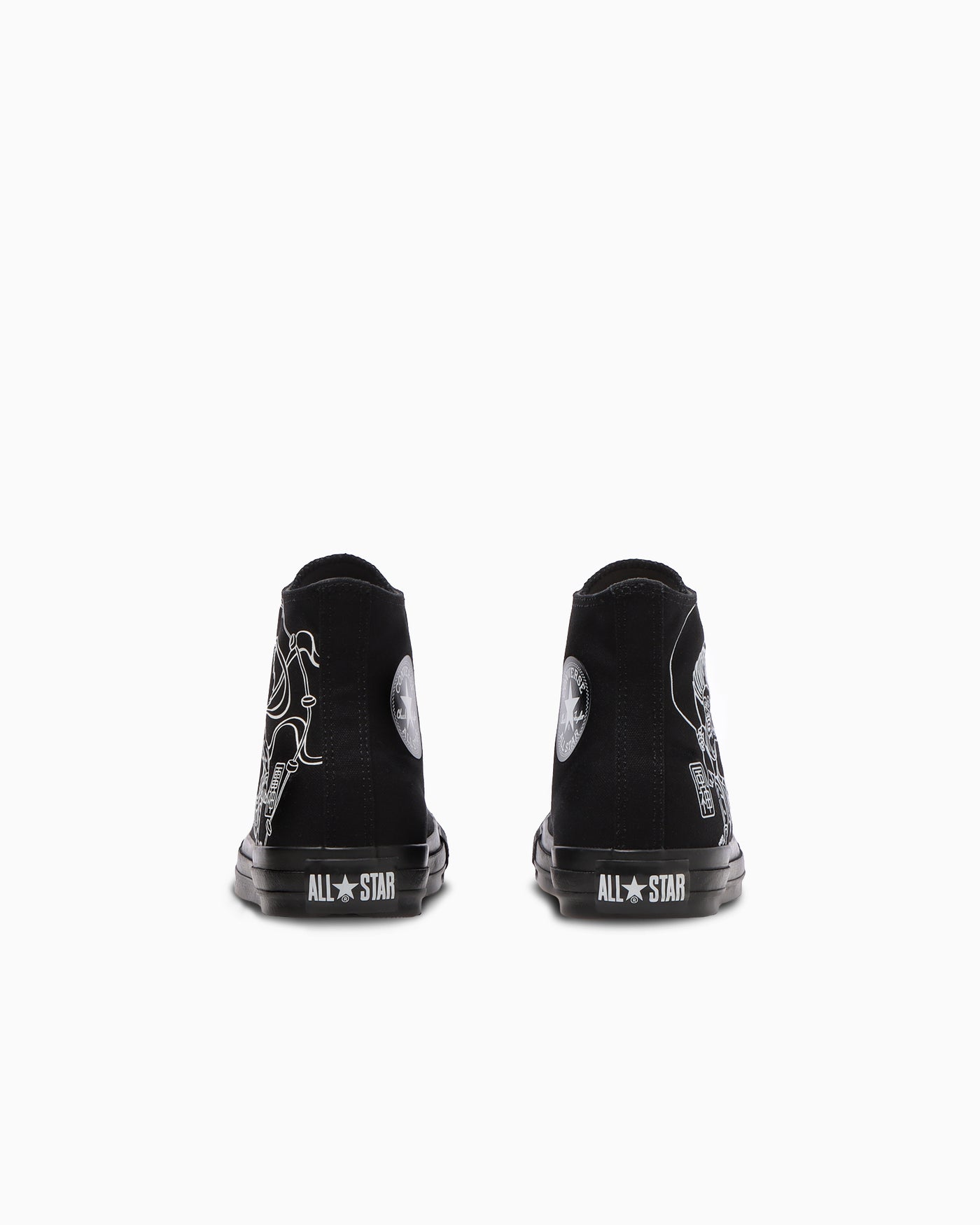 Purchase コンバース オールスター 風神雷神 ハイ スニーカー ブラック 31316660