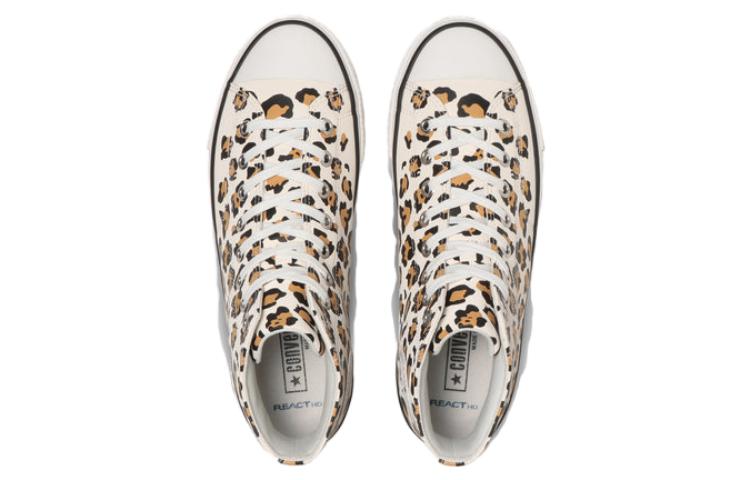 Converse All Star GF Breathable Light High-Top Sneakers Unisex 'White Leopard' 圖 4