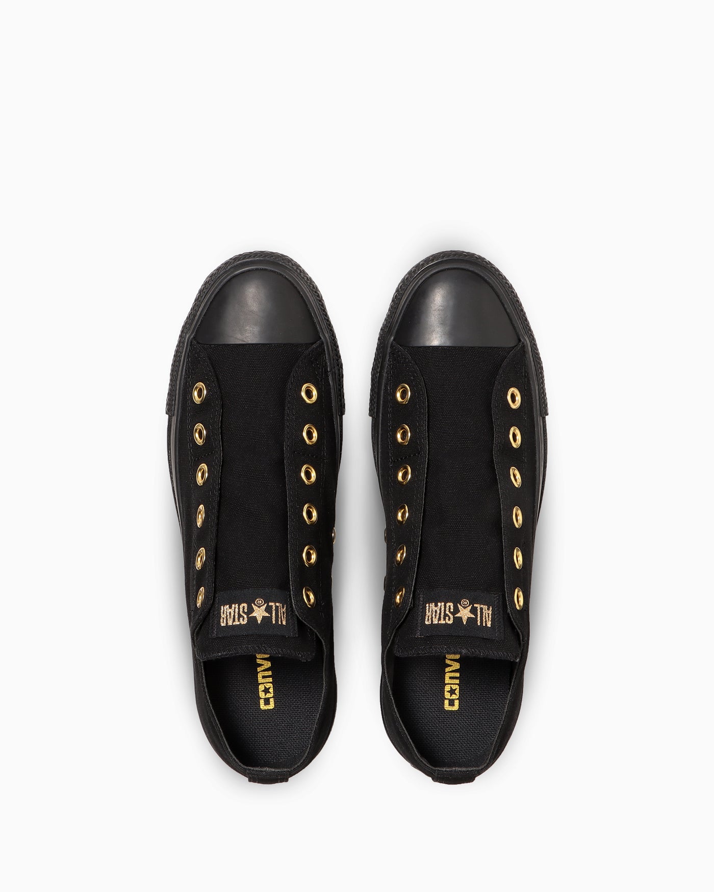 Shop 匡威金条一脚蹬帆布鞋黑色/黑色 31316641