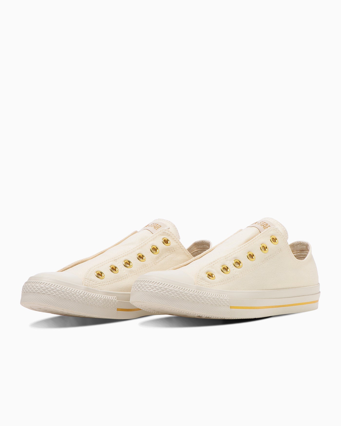 Order 匡威All Star金纹松紧低帮板鞋奶油色 31316640