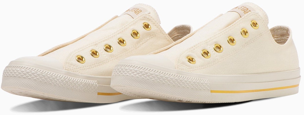 Converse All Star Goldstripe Slip On Ox Cream 31316640 Order Converse All Star Goldstripe Slip On Ox Cream 31316640