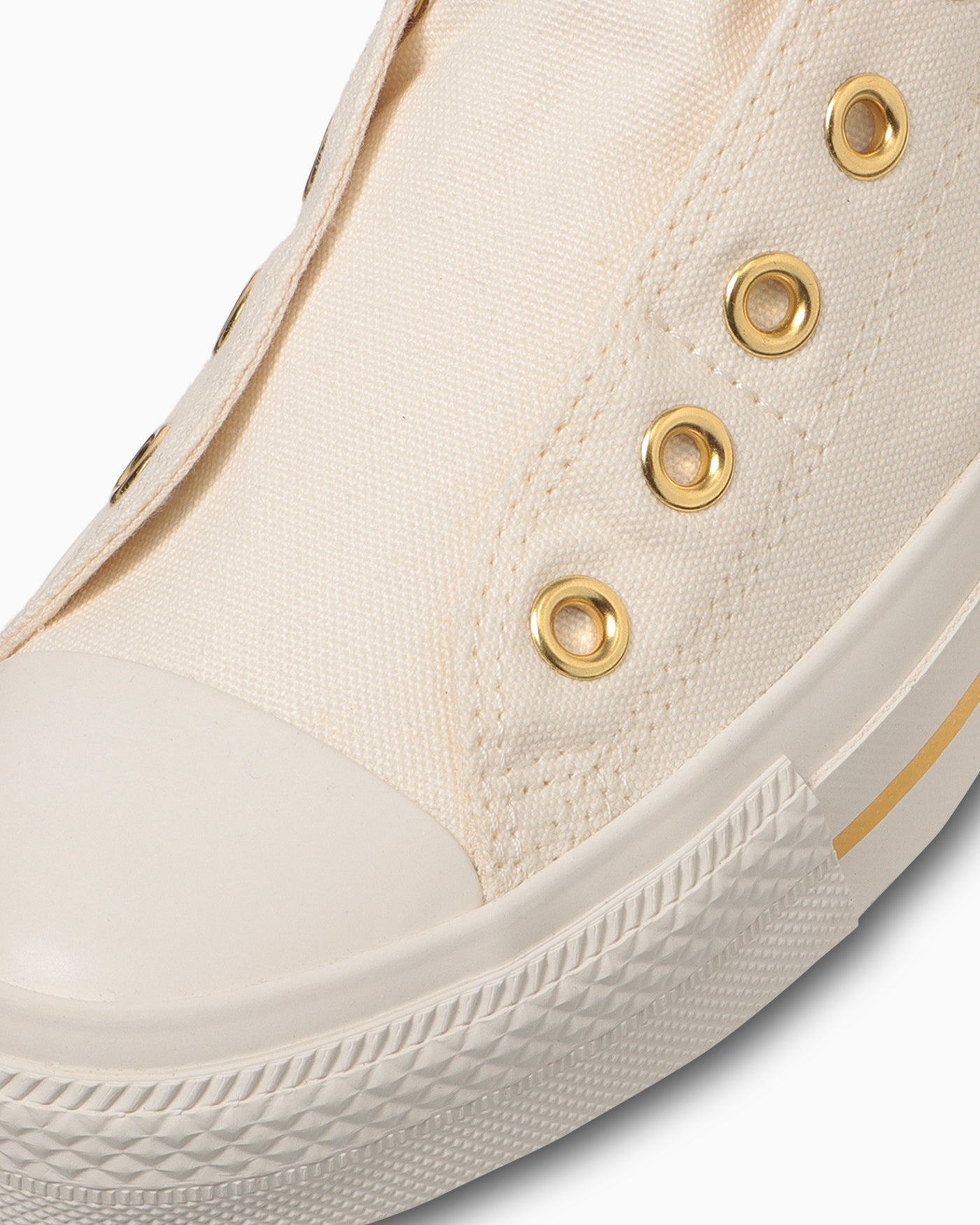 Sizing 匡威All Star金纹松紧低帮板鞋奶油色 31316640