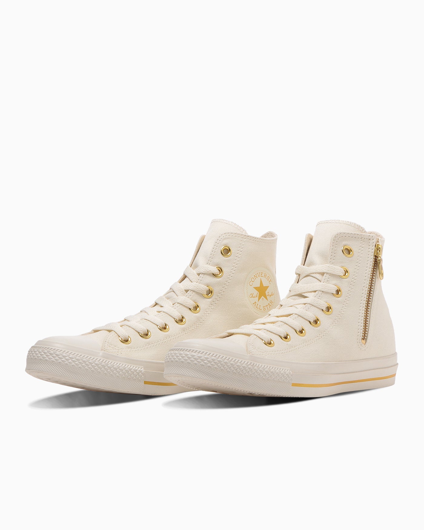 Converse All Star Goldstripe Z High-Top Sneakers Cream 31316630