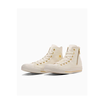 Converse All Star Goldstripe Z High-Top Sneakers Cream
