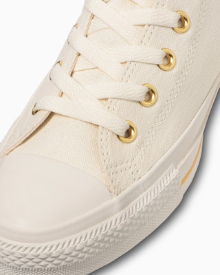 Converse All Star Goldstripe Z High-Top Sneakers Cream 31316630 Sizing Converse All Star Goldstripe Z High-Top Sneakers Cream 31316630
