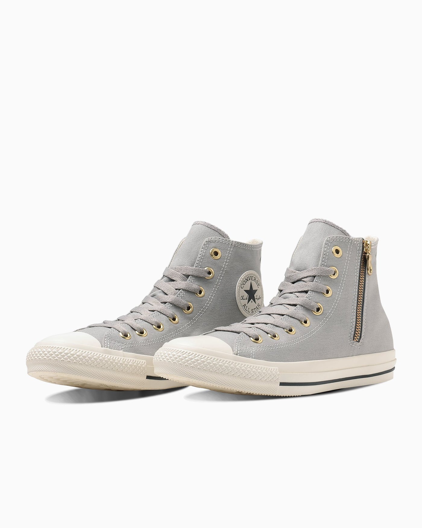 Converse All Star Goldzip Hi Top Sneakers Light gray 31312242