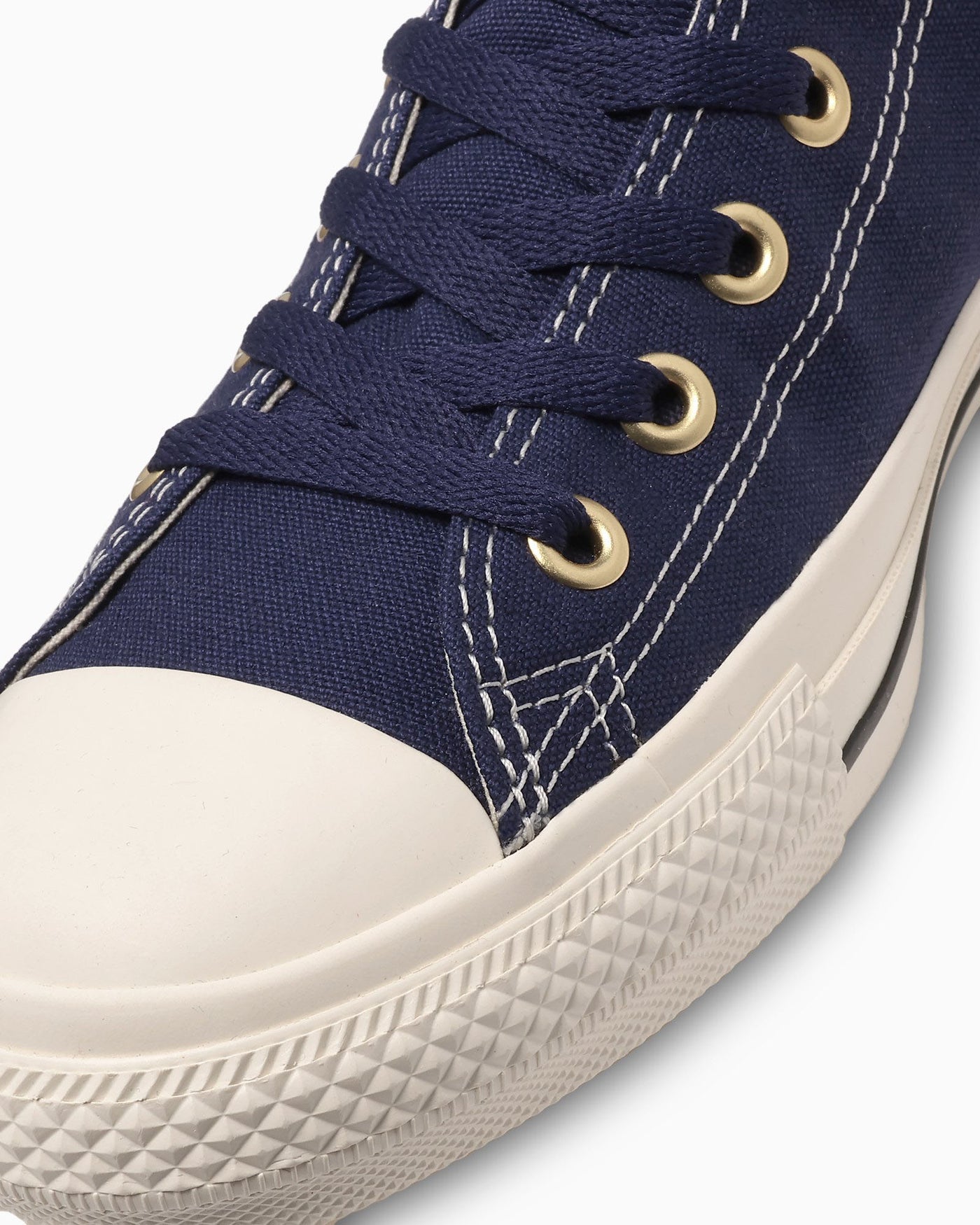 Sizing 컨버스 올스타 골드집 하이탑 스니커즈 다크 네이비 31312241