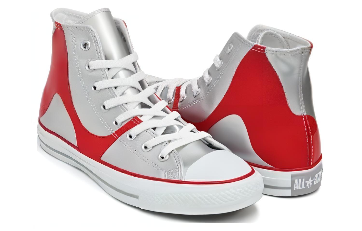 Lookbook Converse All Star HI ''Rosso Argento'' 1CK372