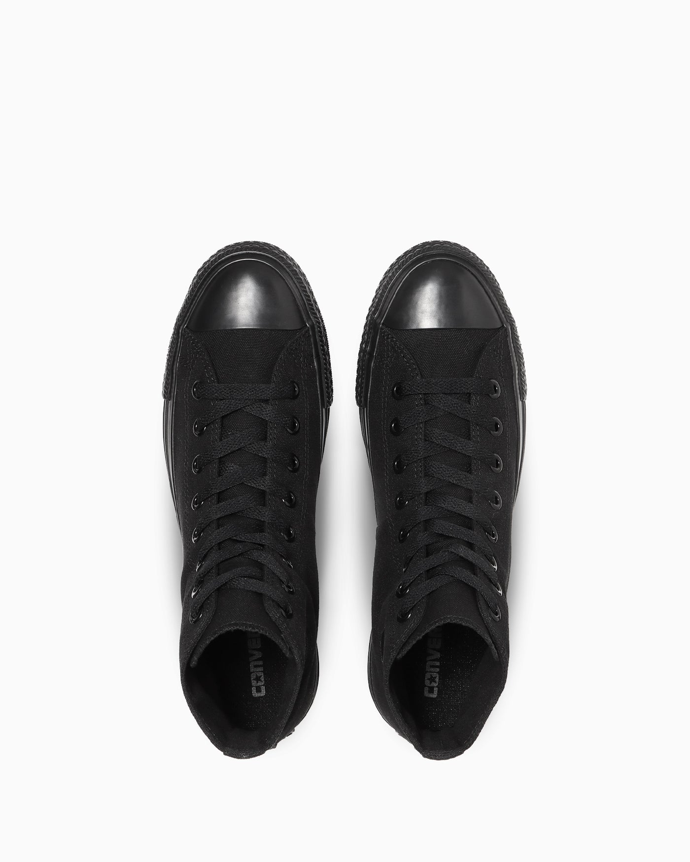 Shop 匡威All Star高帮黑色单色帆布鞋 31316885