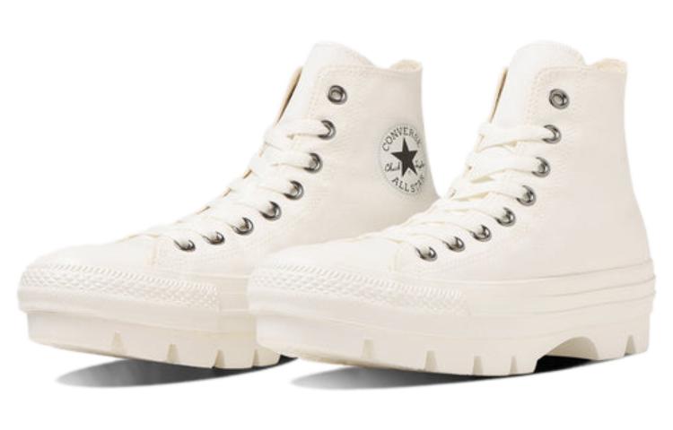 Lookbook 匡威全明星厚底高帮鞋‘奶白色’ 31310240