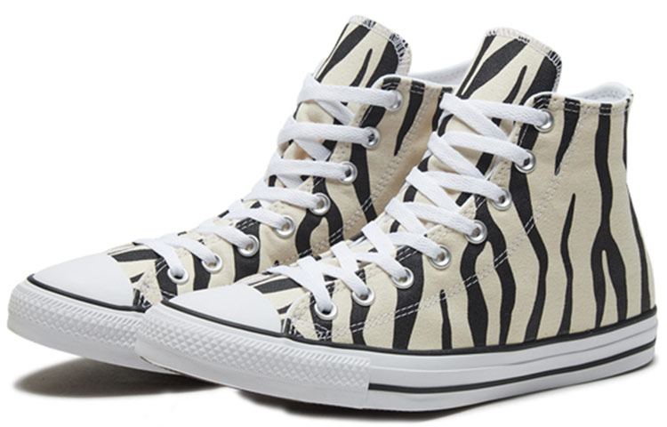 Converse Archive Print Chuck Taylor All Star High Top In Black/Greige 'White' 圖 3