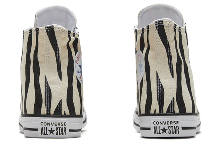 Converse Archive Print Chuck Taylor All Star High Top In Black/Greige 'White' 圖 5