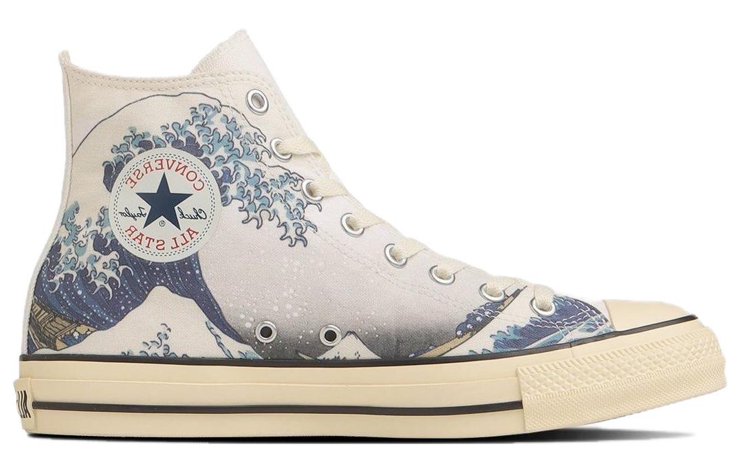 Converse All Star Wave Ukiyoeprint High Top 'White' 圖 2
