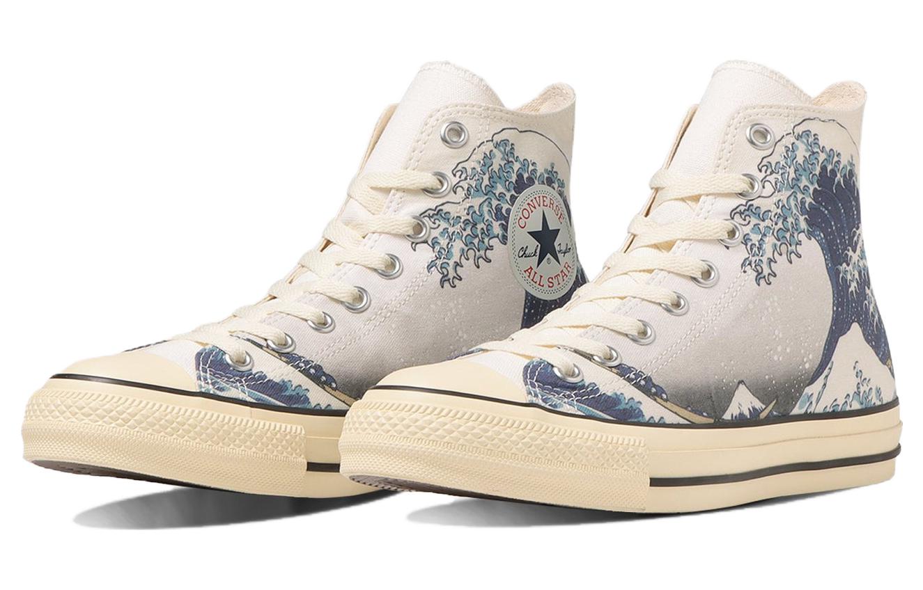 Converse All Star Wave Ukiyoeprint High Top 'White' 圖 3