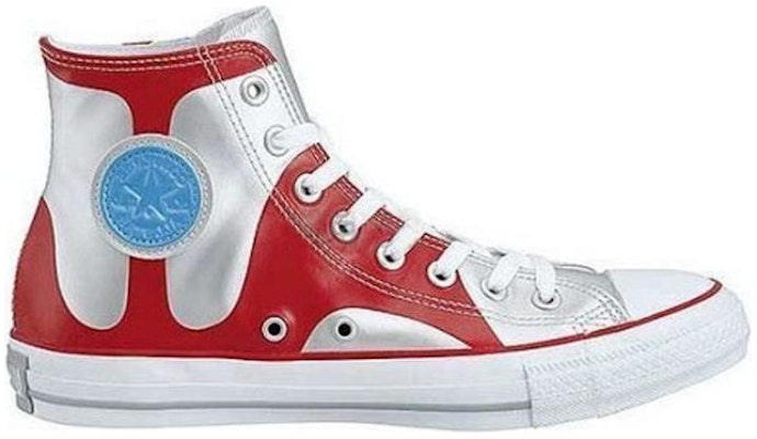 Converse All Star HI 'Red Silver' 1CK372 Order Converse All Star HI 'Red Silver' 1CK372
