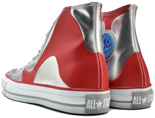 Converse All Star HI 'Red Silver' 1CK372 Lookbook Converse All Star HI 'Red Silver' 1CK372