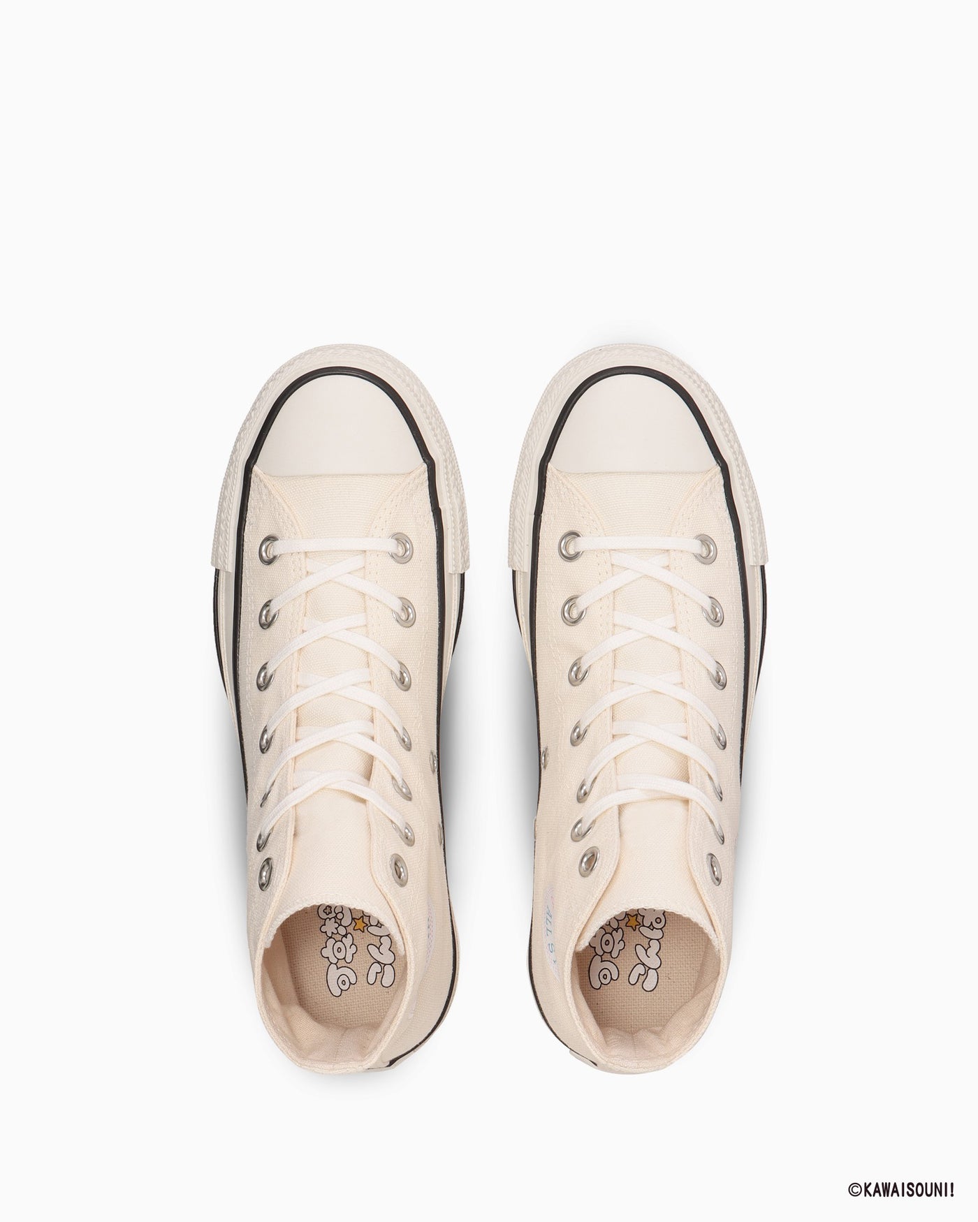 Shop Converse All Star KM Hi 'Kawaisouni!' Sneakers Off-White 31316591