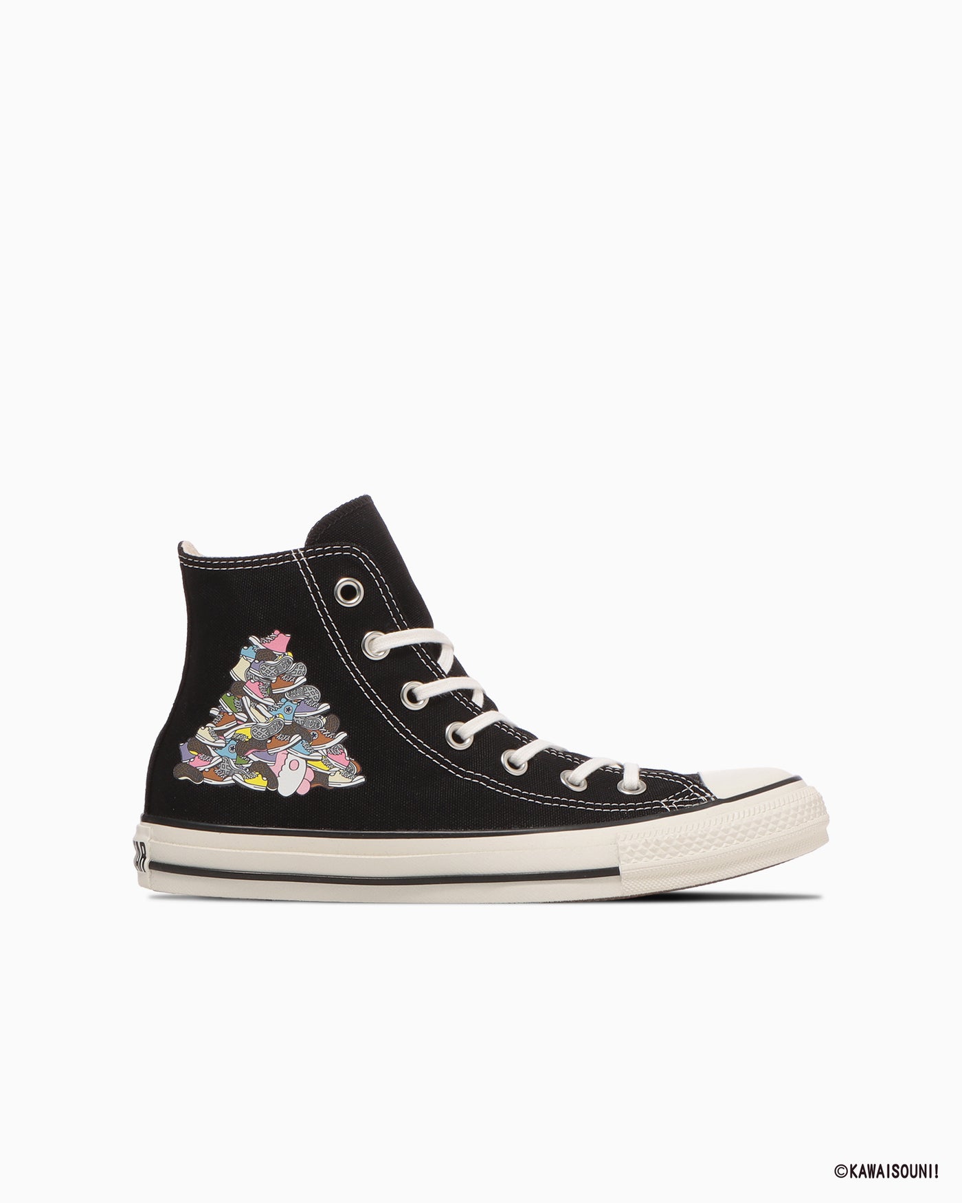 Lookbook Converse All Star KM Hi "Kawaisouni" Kasut Hitam. 31316590