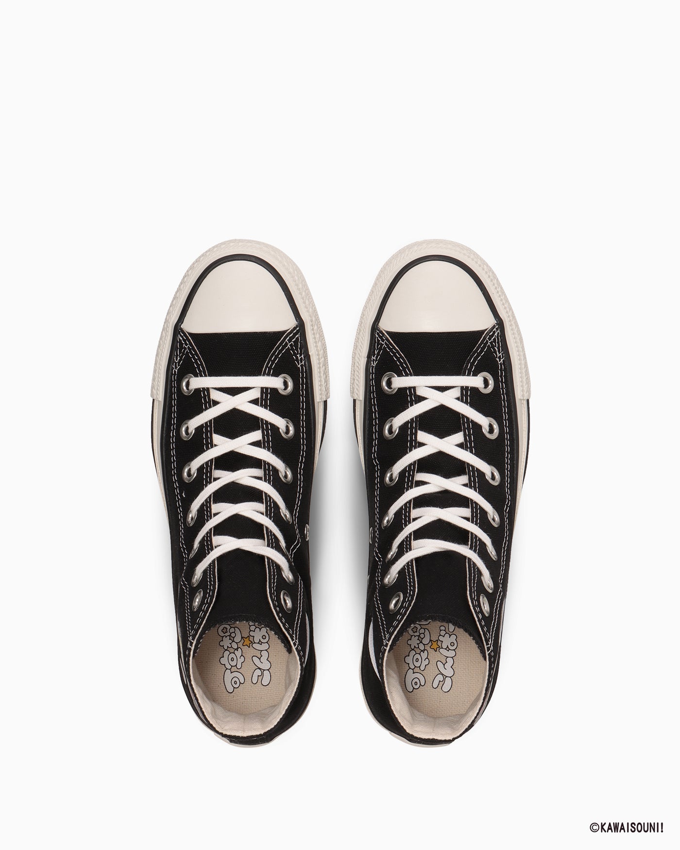 Shop Converse All Star KM Hi "Kawaisouni" Kasut Hitam. 31316590