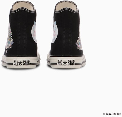 Converse All Star KM Hi "Kawaisouni" Kasut Hitam. 31316590 Purchase Converse All Star KM Hi "Kawaisouni" Kasut Hitam. 31316590