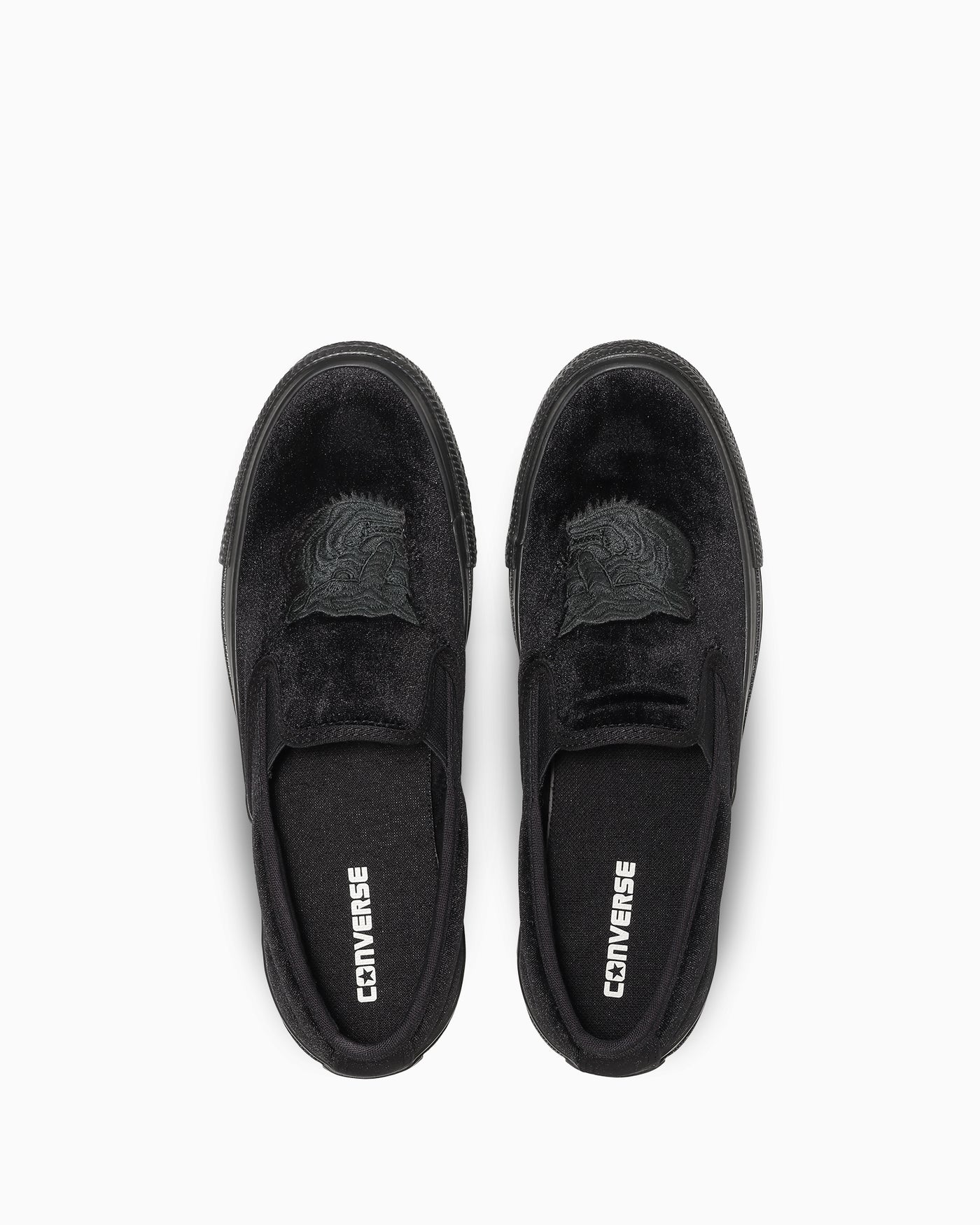 Shop Converse All Star Kung Fu Slip-On Hitam Monokrom 31318140
