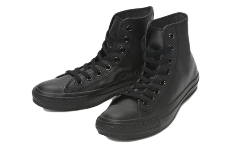 Converse All Star Leather High Top 'Black' 圖 2