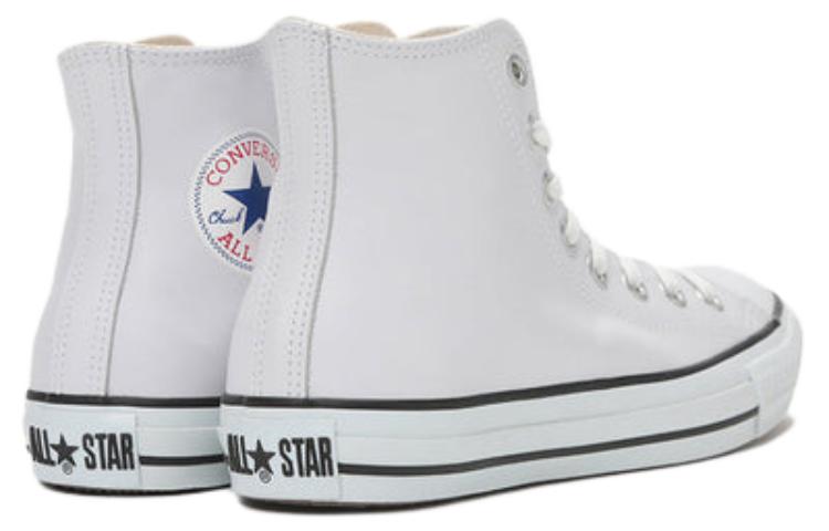 Lookbook 匡威 全星 Lea Hi 防滑耐磨 高幫 板鞋 男女同款 白色 日版