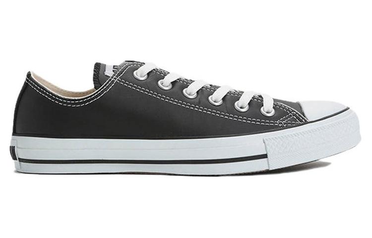 Converse All Star Leather Ox 'Black White' 圖 2