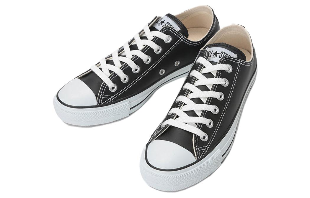 Converse All Star Leather Ox 'Black White' 圖 3