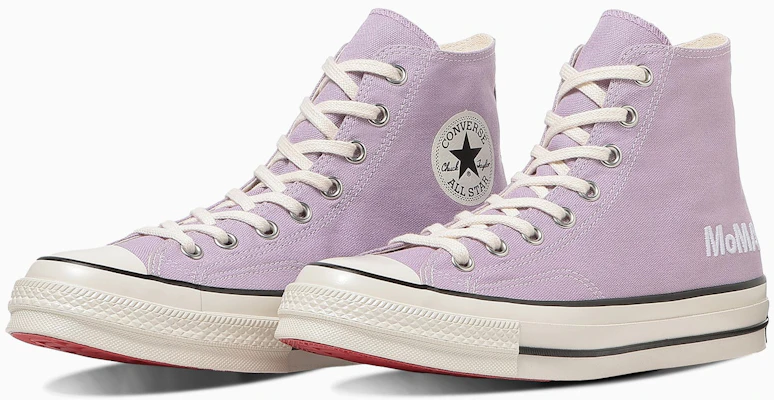 Converse 全明星高筒 MoMA 聯名款 薰衣草紫 31317585 Order Converse 全明星高筒 MoMA 聯名款 薰衣草紫 31317585