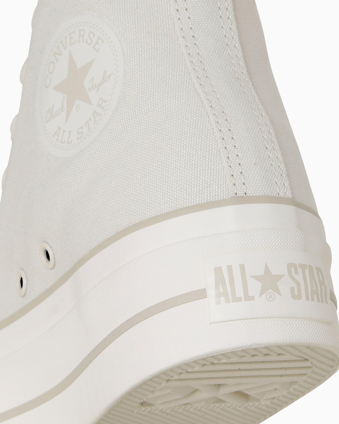 Sizing Converse All Star Lifted High Top Sneaker Creme 31311720