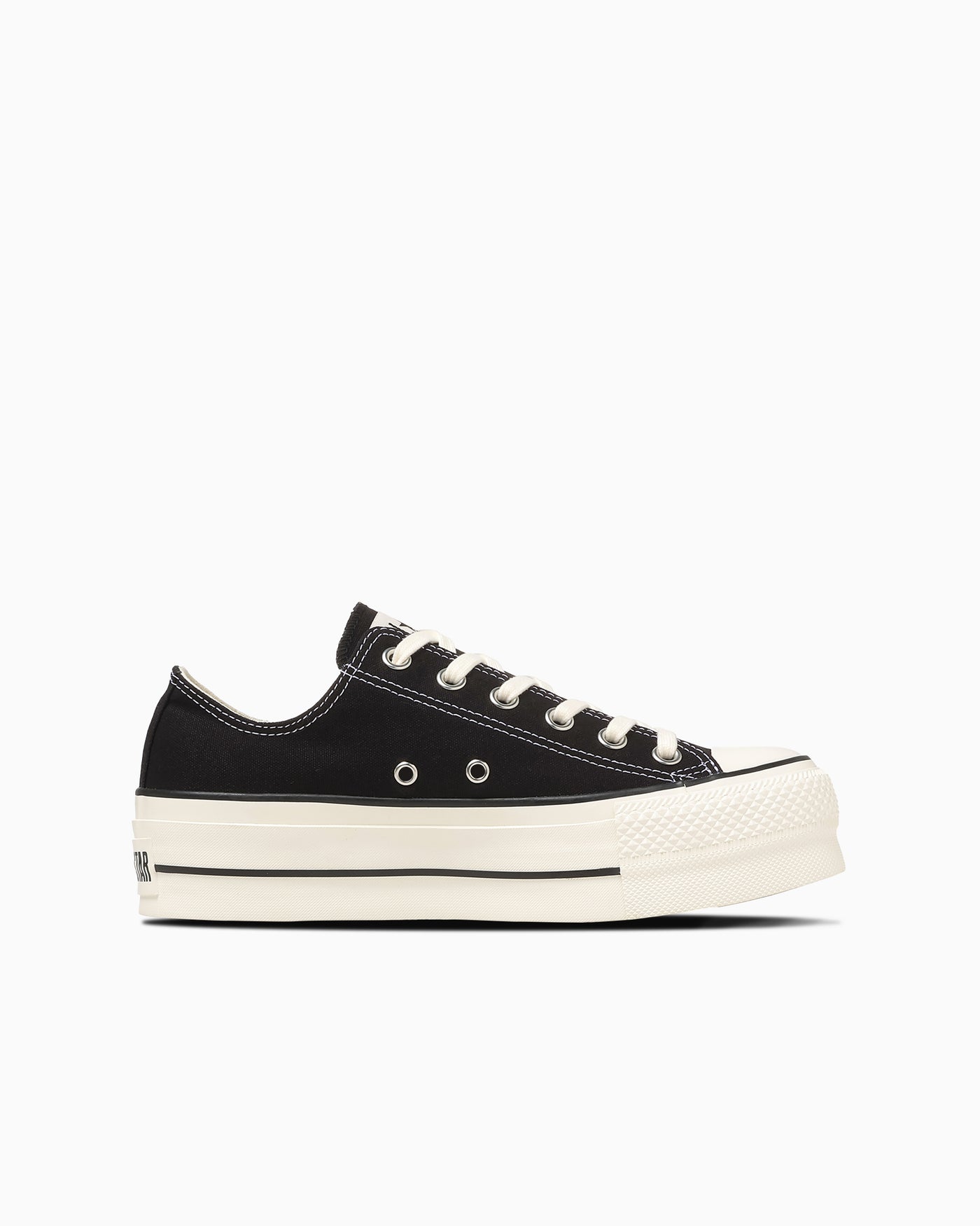Shop Converse All Star Lifted Ox Noir Sneakers 31317410
