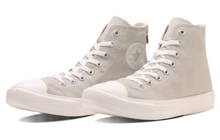 Lookbook 匡威All Star浅色内里拉链高帮“米色” 31309541