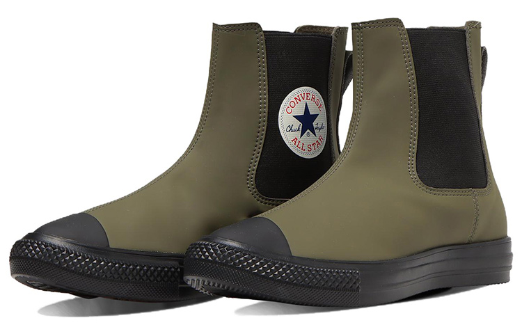 (W) Converse All Star Lite Side Gore Shin Hi Water Proof 'Olive Green Black' 圖 3
