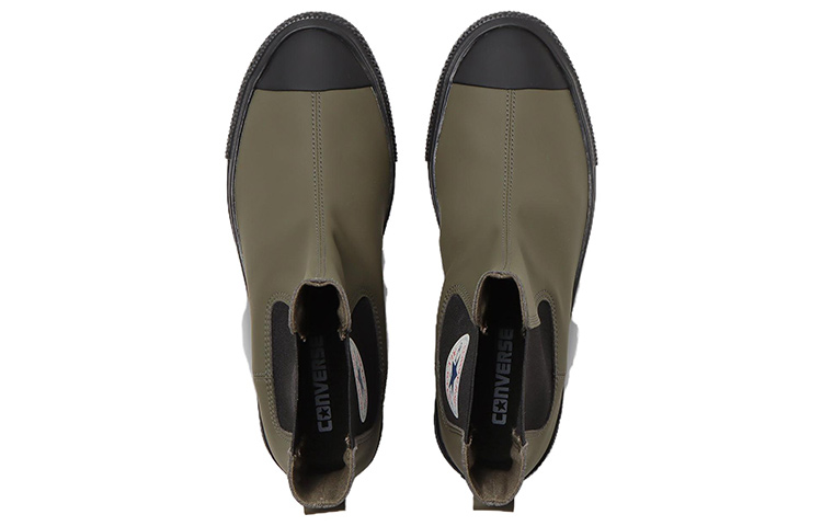(W) Converse All Star Lite Side Gore Shin Hi Water Proof 'Olive Green Black' 圖 4