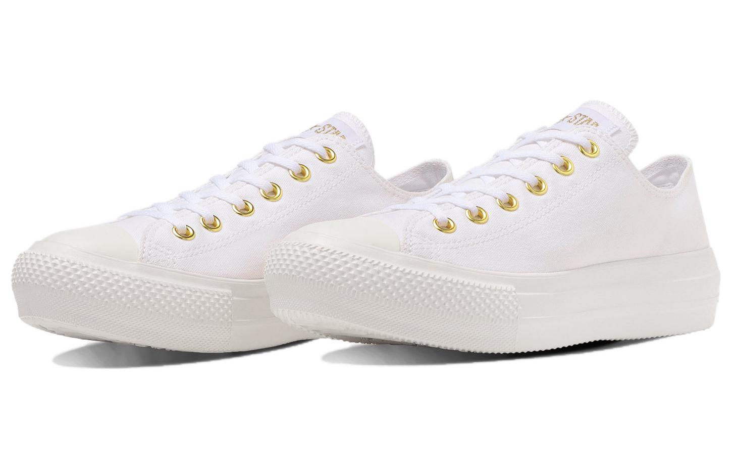 Lookbook Converse All Star Light Plts Gold Ox 'White' 31309000