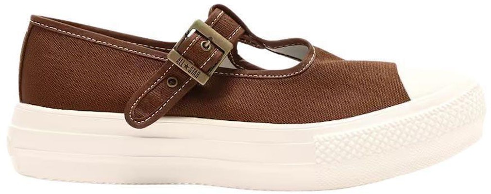 Converse All Star Light PLTS MaryJane OX 'Coklat' 31307600 Details for Converse All Star Light PLTS MaryJane OX 'Coklat' 31307600
